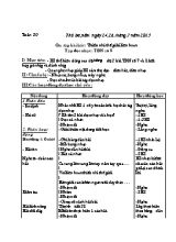 Giáo án Âm nhạc Lớp 4 - Tuần 29